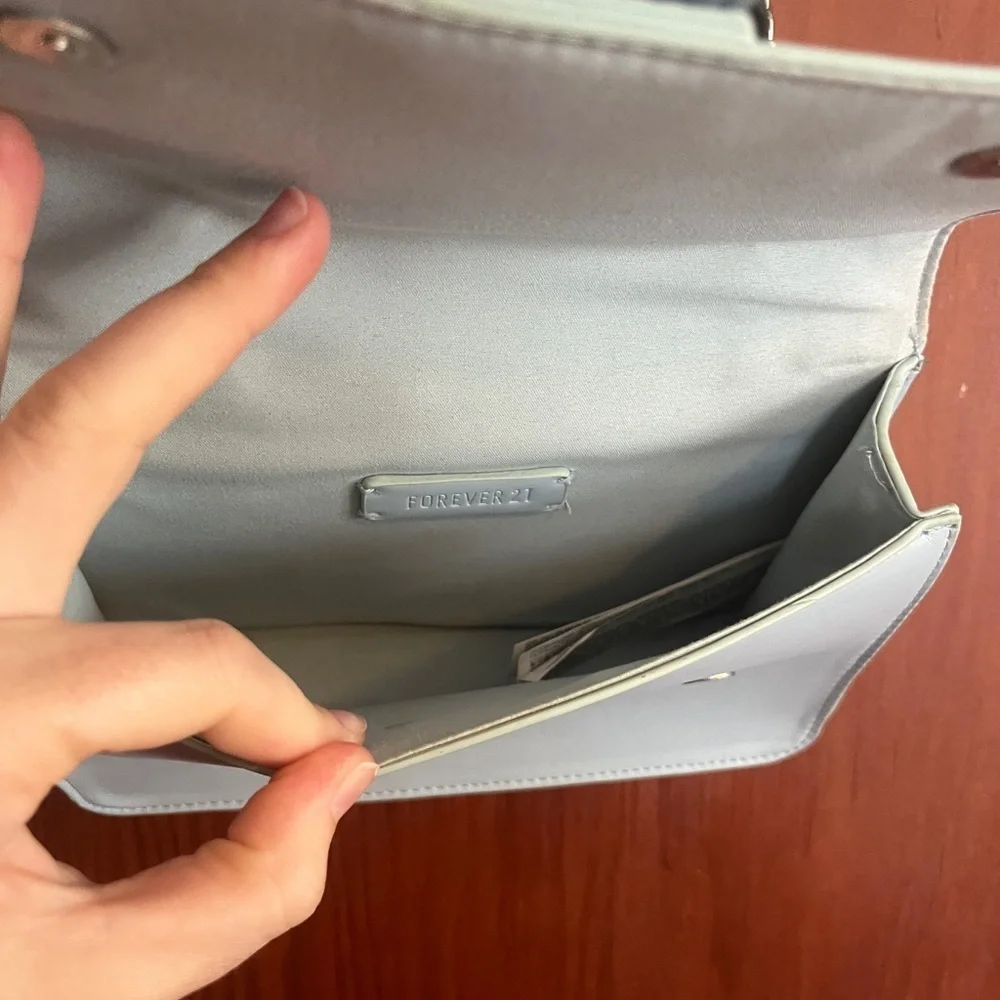 Forever 21 Light Blue Crossbody Bag